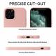 iPhone 13 mini 5,4" protective silicone cover - Sakura pink