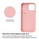 iPhone 13 6.1" protective silicone cover - Light blue