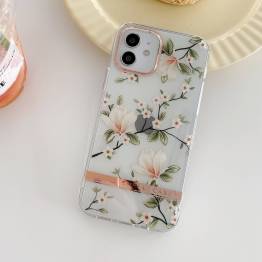  iPhone 11 cover with flowers - Magnolia