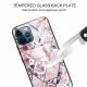 iPhone 12 / 12 Pro cover with marble pattern - Rose