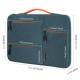 Haweel Macbook 15" sleeve in water-repellent fabric - Blue