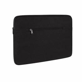 MacBook 13" jacquard fabric sleeve w protective plush lining - black