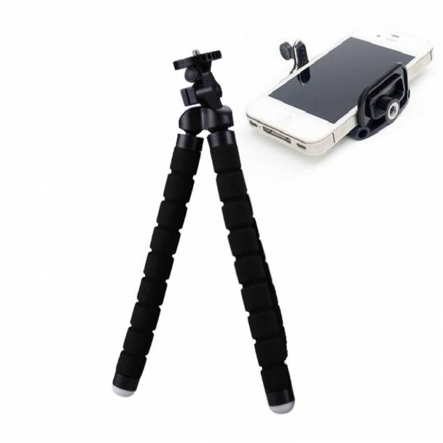 Tripod with iPhone holder