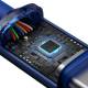 Baseus Crystal Shine hardened woven USB-C cable - 100W - 2m - Blue