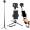 Selfie stick and tripod for GoPro / action cameras with mobile holder