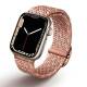 UNIQ Apple Watch braided strap 38/40/41 mm - Citrus pink