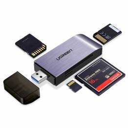  4-in-1 USB 3.0 card reader (SD, CF, microSD, MS) from Ugreen