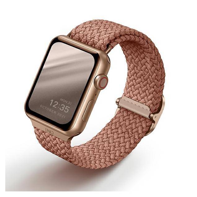 UNIQ Aspen Apple Watch braided strap 38/40/41 mm - Grapefruit pink