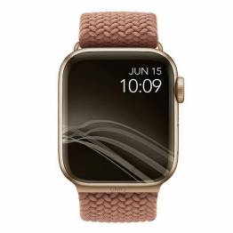  UNIQ Aspen Apple Watch braided strap 38/40/41 mm - Grapefruit pink