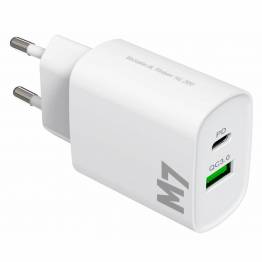  M7 20W dual charger for iPhone / iPad and 2 MFi Lightning cables