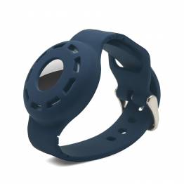 AirTag bracelet for children in silicone - Dark blue