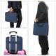 HAWEEL 14" MacBook Case w accessory compartment and carrying strap - Blue