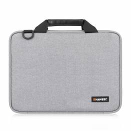 HAWEEL 15-16" MacBook Case w accessory compartment and carrying strap - Gray
