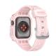 Strap and cover in one for Apple Watch 40/41mm - Pink/Rose Pink