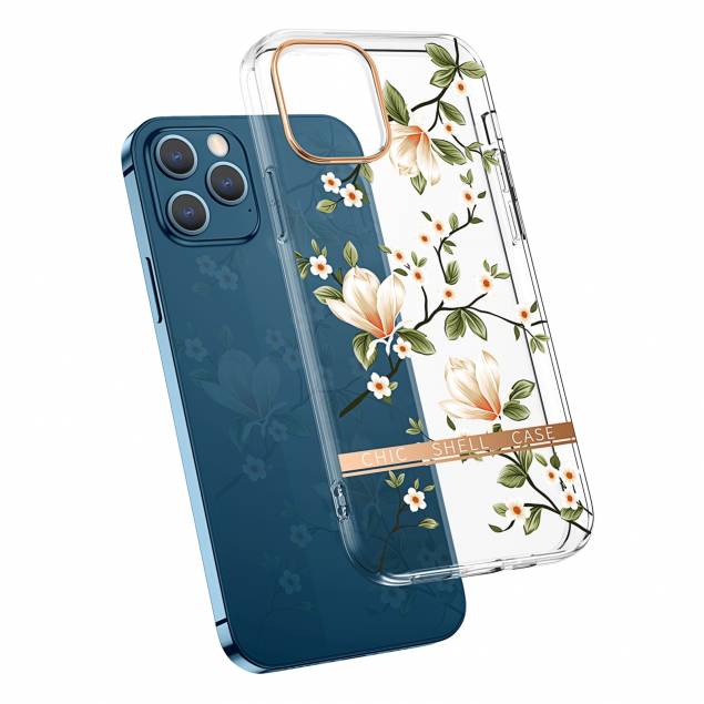 iPhone 13 cover with flowers - Magnolia