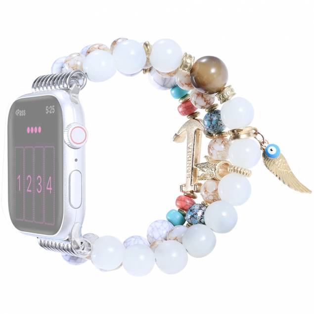 Jewelry Bracelet Pearl Strap f Apple Watch 38/40/41mm - Bright colors
