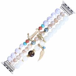  Jewelry Bracelet Pearl Strap f Apple Watch 38/40/41mm - Bright colors