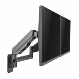  Sinox Office dual screen wall bracket with gas spring - up to 32"