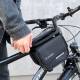 Wozinsky waterproof pannier bicycle bag w iPhone holder for the frame - 1.5l