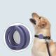 Shockproof AirTag holder for pets in silicone - Blue