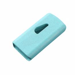 Pill divider in sustainable wheat fiber material - Blue