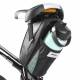 Waterproof bicycle bag for seatpost with bottle holder - 1.5l