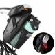 Waterproof bicycle bag for seatpost with...