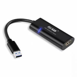 USB 3.0 til HDMI, VGA, netværk og USB (til M1 Mac)