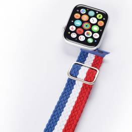  DUX DUCIS Apple Watch adjustable strap 42/44/45 mm - Red, white, blue