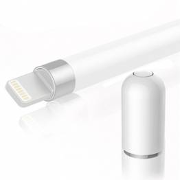 Magnetic protective cap for Apple Pencil 1 - White