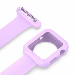  Apple Watch strap in silicone for nurses 38/40/41mm - Purple