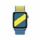 Apple Watch loopback strap 38/40/41 mm - Blue and yellow