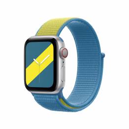 Apple Watch loopback strap 38/40/41 mm - Blue and yellow