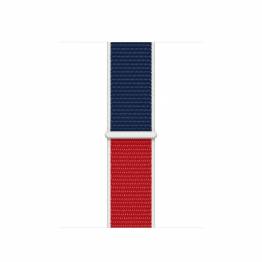  Apple Watch loopback strap 38/40/41 mm - Red, white and blue