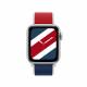 Apple Watch loopback strap 38/40/41 mm - Red, white and blue