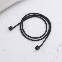  Anti-loss silicone strap for Apple AirPods 1/2 - Black