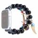 Jewelry Bracelet pearl strap for Apple Watch 38/40/41mm - Black