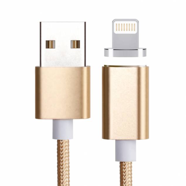 Lightning magnetic cable connector