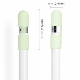  Anti-loss silicone cap for Apple Pencil 1 - White