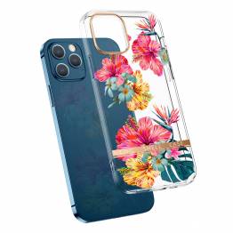 iPhone 13 Pro Max cover with flowers - Hibiscus