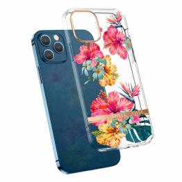 iPhone 11 Pro cover with flowers - Hibiscus