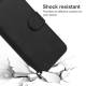 iPhone 14 cover in imitation leather w card slots and strap - Black