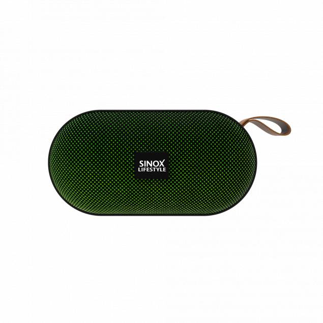Sinox Lifestyle Travel Bluetooth speaker with FM radio - Green
