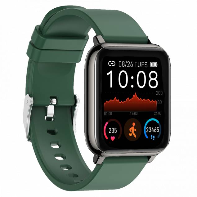 Sinox Lifestyle Smartwatch for iOS and Android - Green