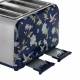 VQ Laura Ashley toaster for 4 slices - Blue/silver