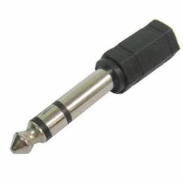 Mini Jack (6.35mm) for jack adapter(3.5mm) Stereo