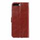 iPhone leather cover card holder with flap for iPhone 6/6s plus