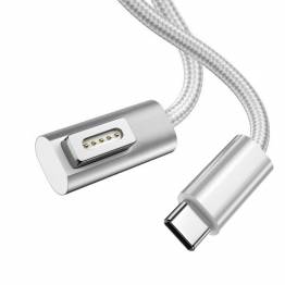 USB-C to Magsafe 1 PD fast charging woven cable - 100W - 1.8m