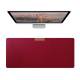 Beautiful large mouse pad in felt 70x33 cm - Wine red