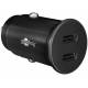 Goobay dual car charger with 2x USB-C PD...
